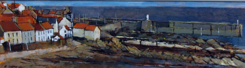 Pittenweem (Rocky Shore), Acrylic